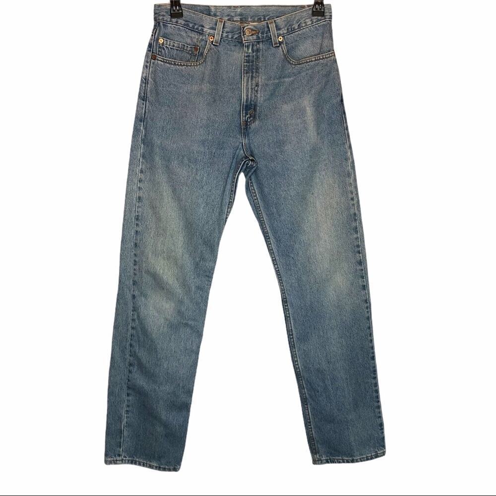 Vintage Men's 505 Levi's Jeans Size 33 x 32 - Picture 3 of 10